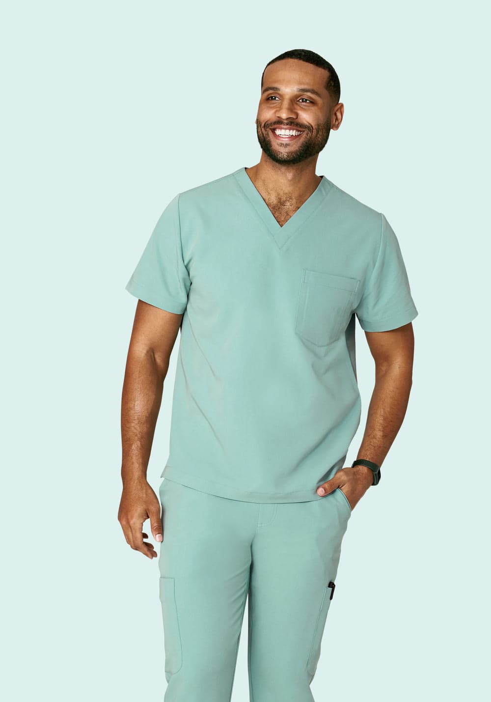 2 Cepli Scrub Üst — Turmalin