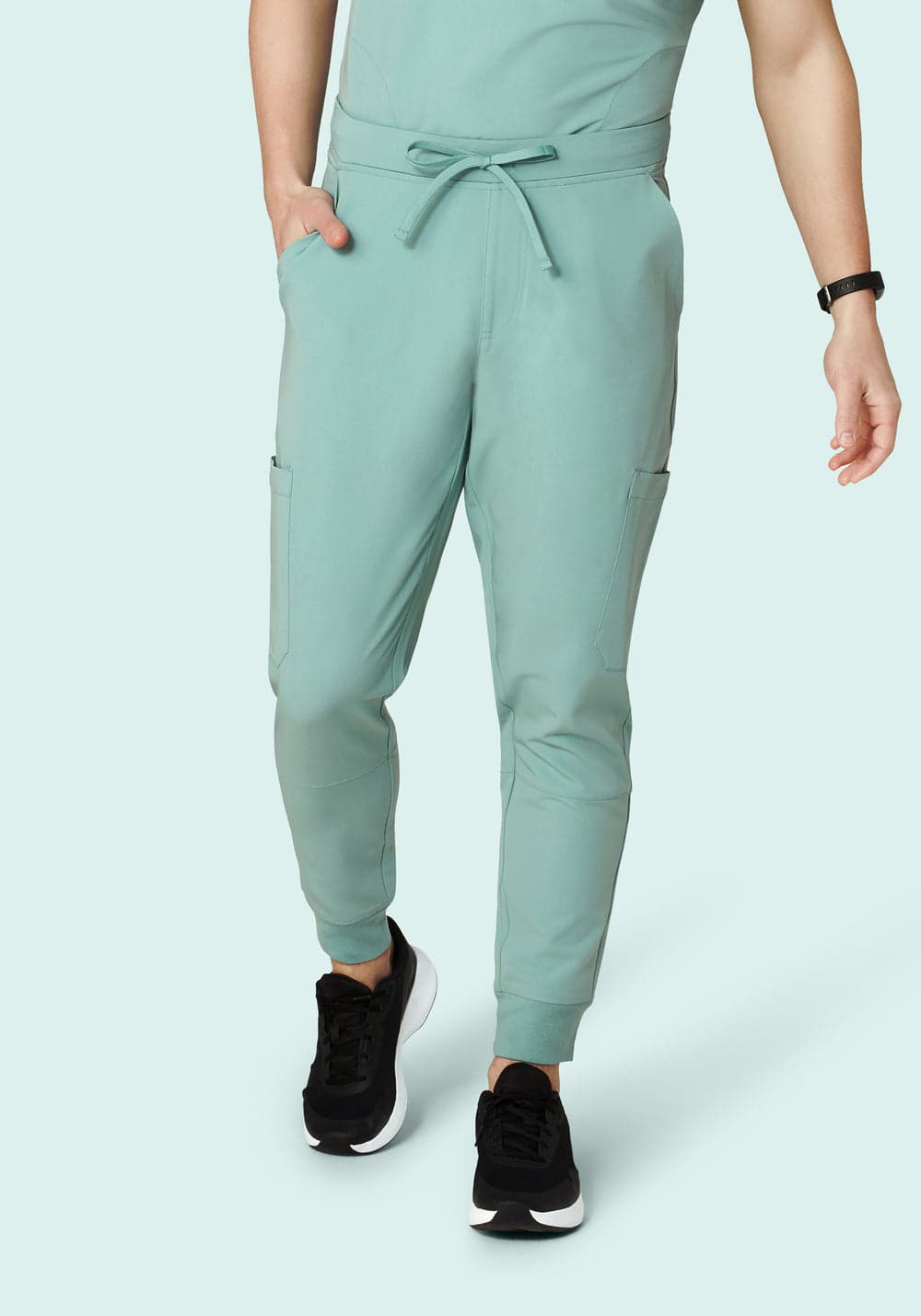 7 Cepli Jogger Scrub Pantolon — Turmalin