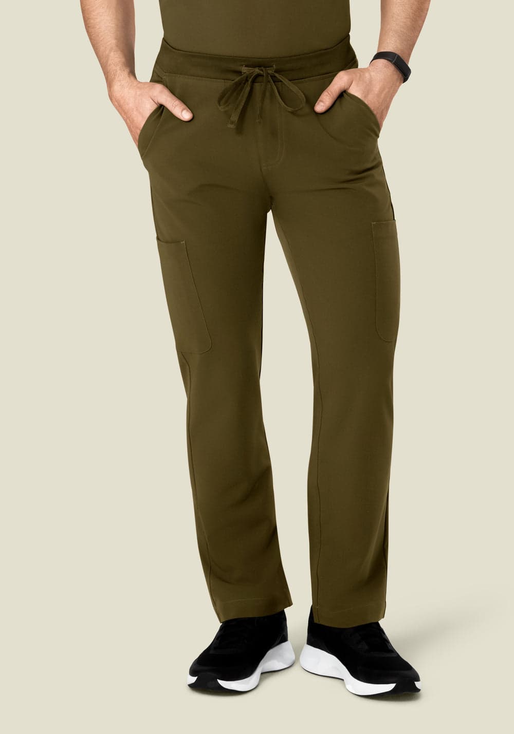 7 Cepli Jogger Scrub Pantolon — Manzanilla Yeşili