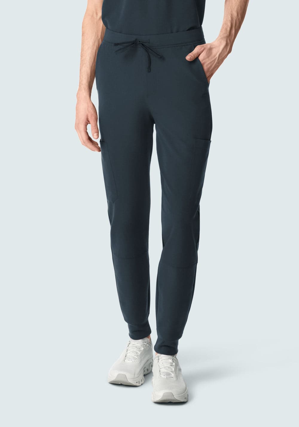 7 Cepli Jogger Scrub Pantolon — Koyu Petrol