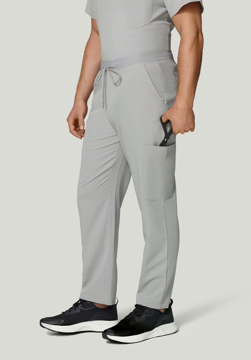 7 Cepli Kargo Scrub Pantolon — Bulut Grisi