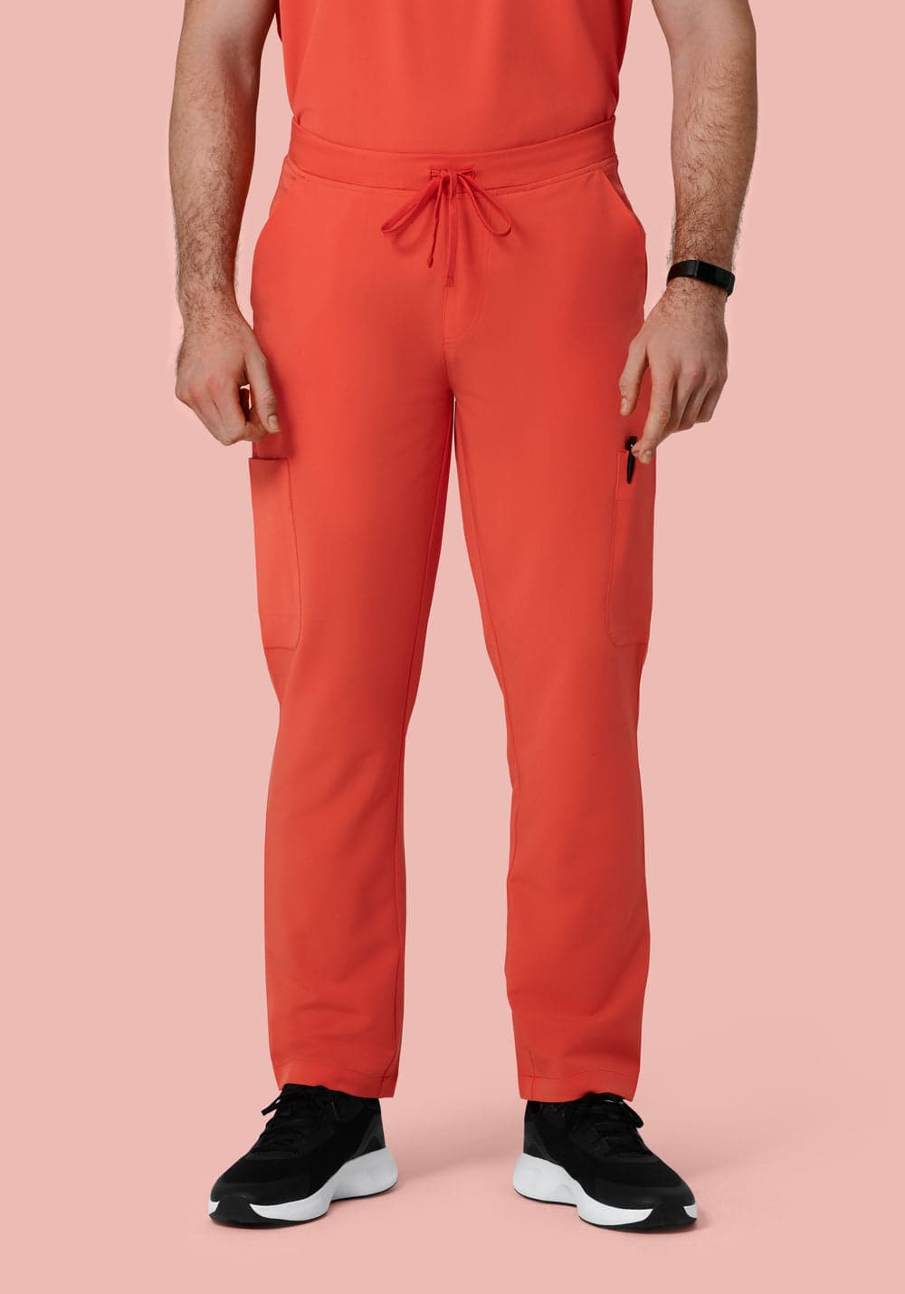7 Cepli Kargo Scrub Pantolon — Kiremit