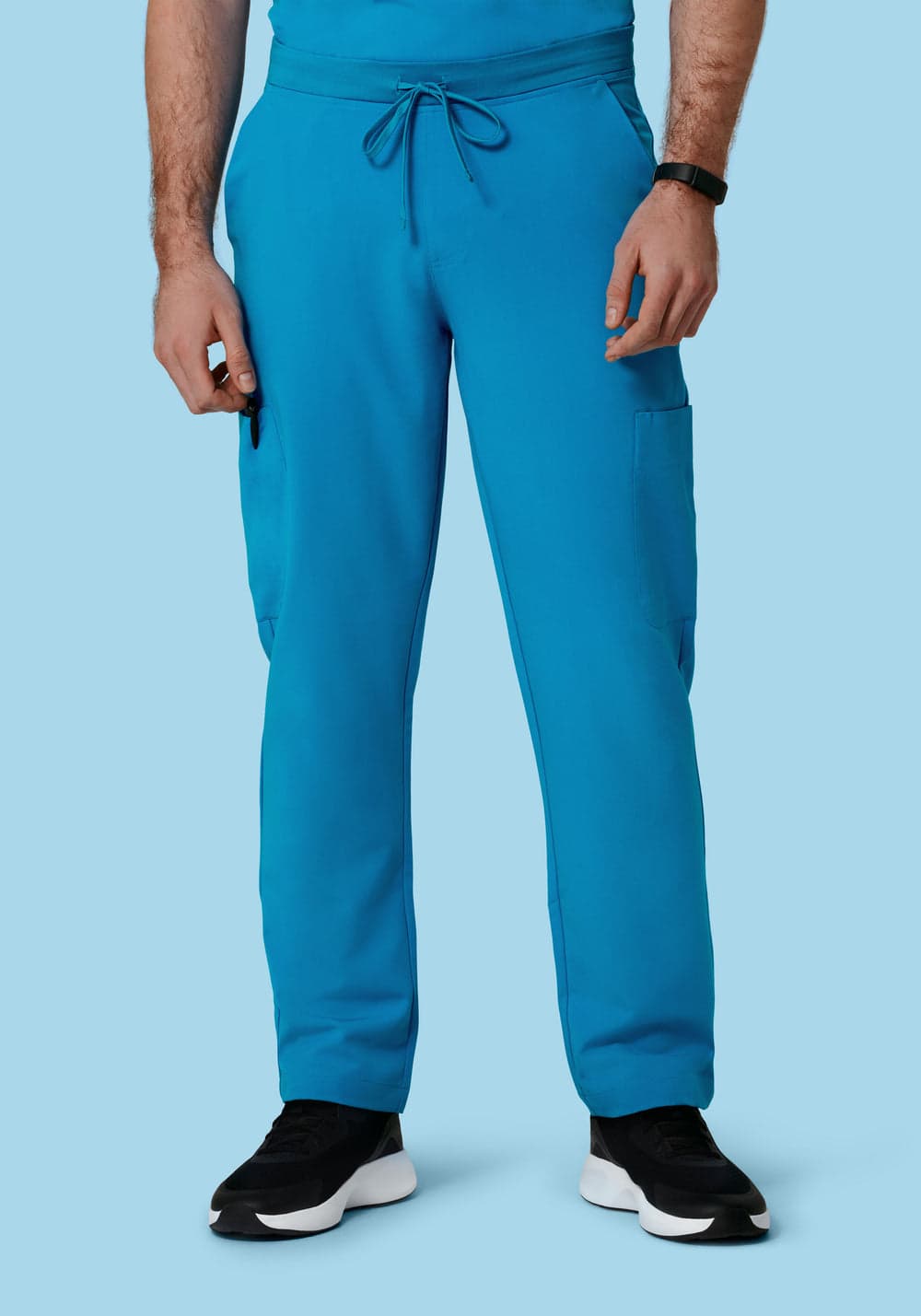 7 Cepli Kargo Scrub Pantolon — Elektrik Mavisi
