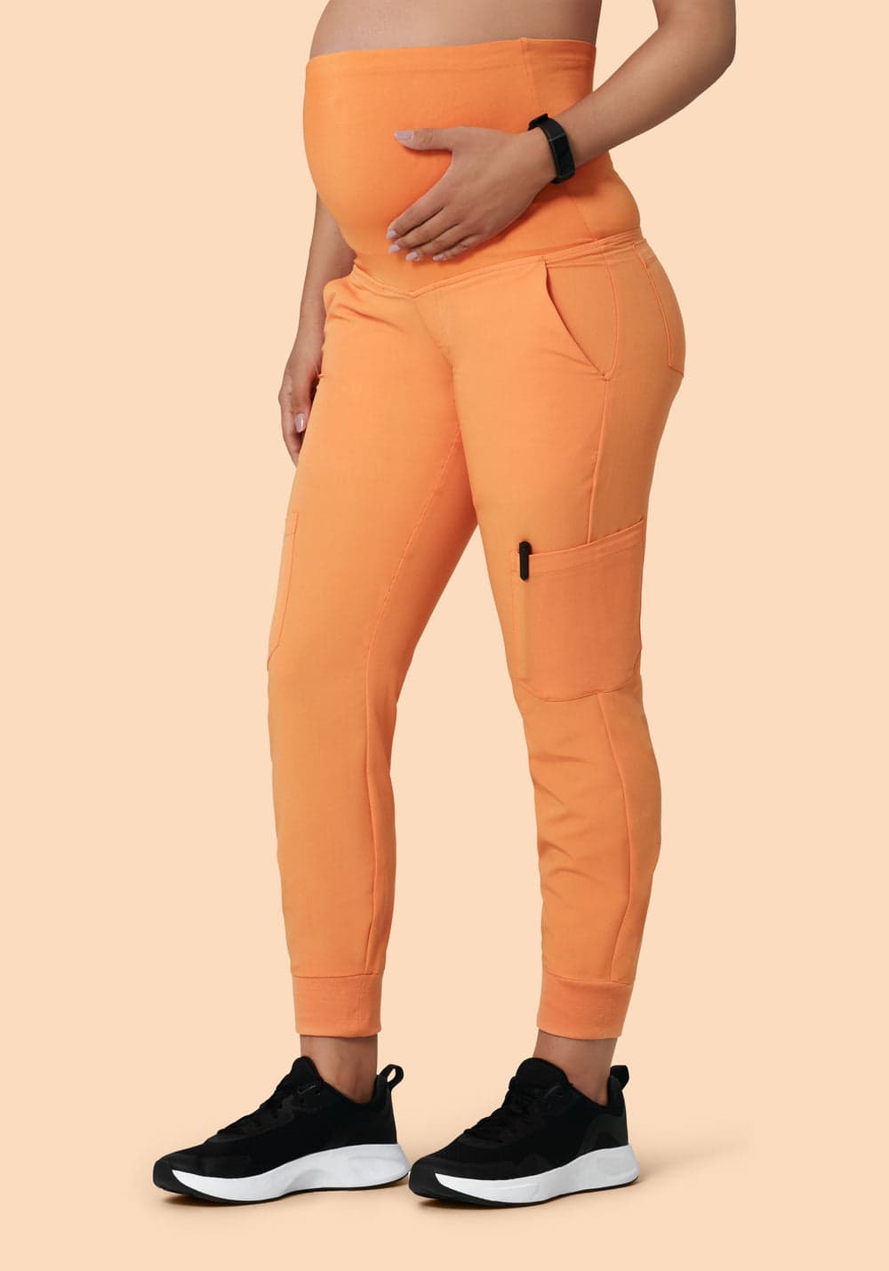 Hamile Jogger Scrub Pantolon — Kavun