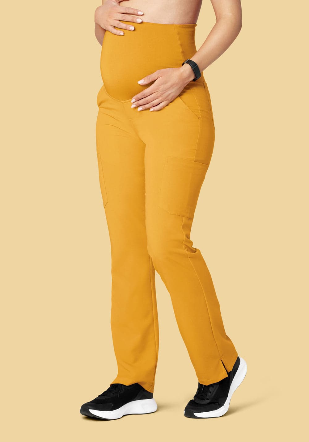 Hamile Kargo Scrub Pantolon — Bal