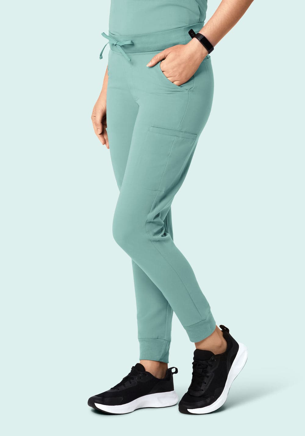 11 Cepli Jogger Scrub Pantolon — Turmalin
