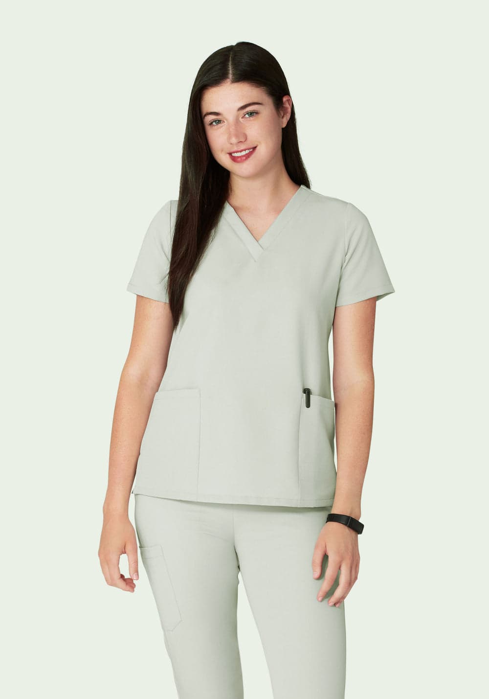 6 Cepli Scrub Üst — Kuzey Damlası