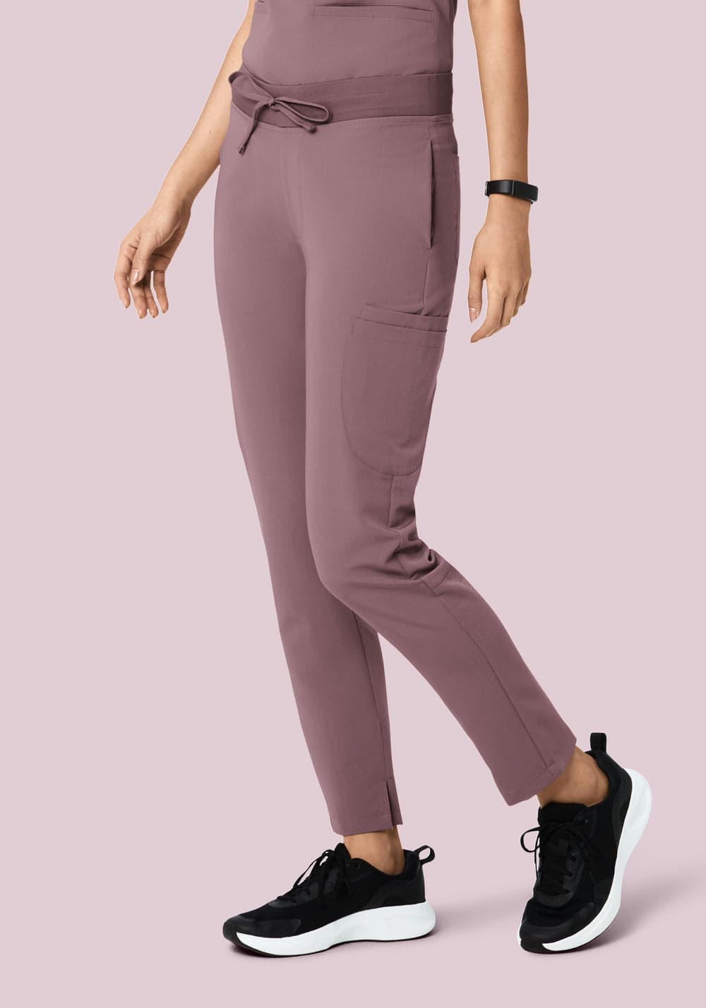 6 Cepli Slim Scrub Pantolon — Ay Tozu Grisi