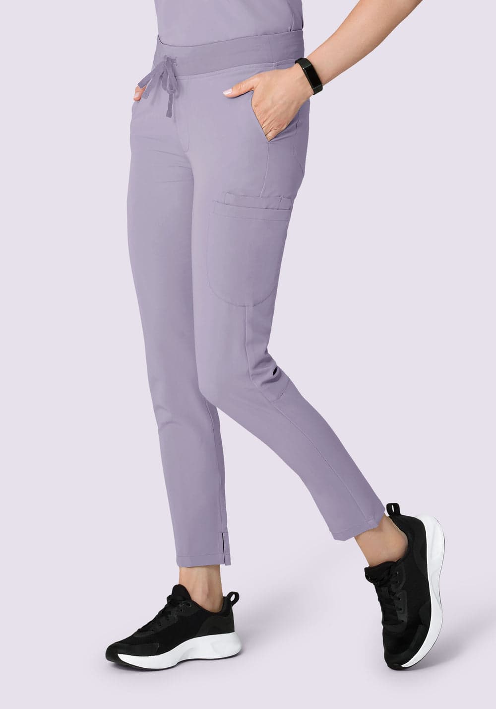 6 Cepli Slim Scrub Pantolon — Ube Moru