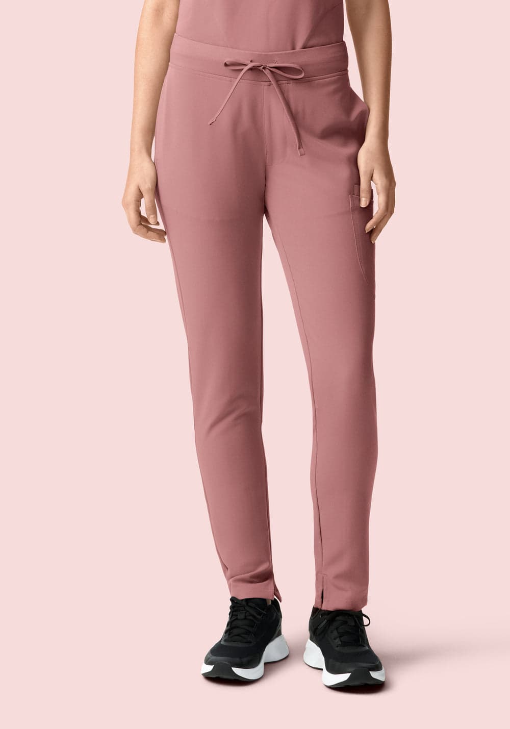 6 Cepli Slim Scrub Pantolon — Kızıl Kahve