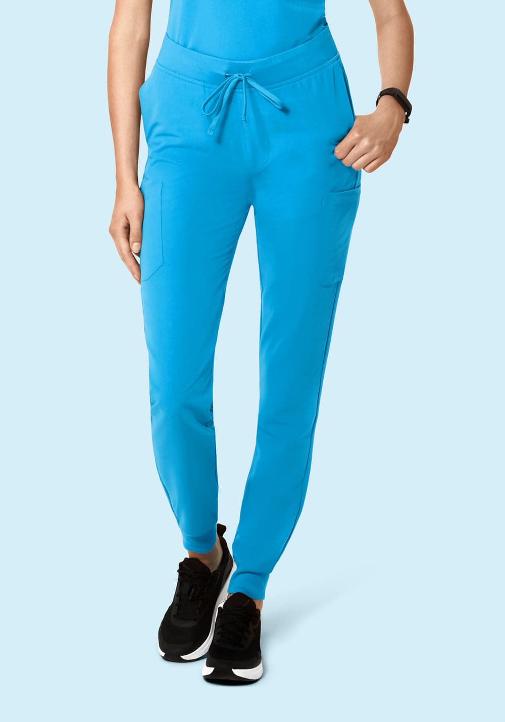 9 Cepli Jogger Scrub Pantolon — Ufuk Mavisi