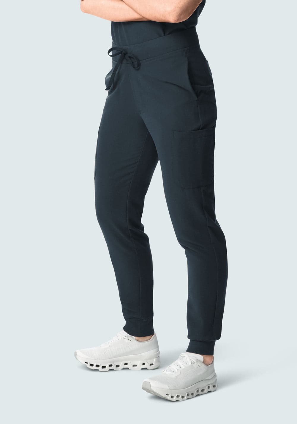 9 Cepli Jogger Scrub Pantolon — Koyu Petrol