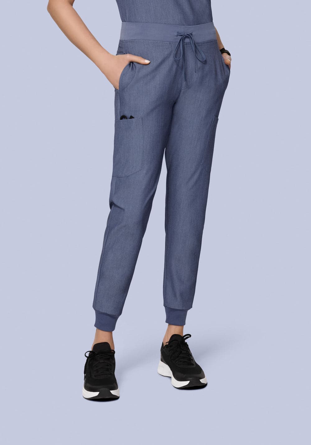9 Cepli Jogger Scrub Pantolon — Kırçıllı Denim