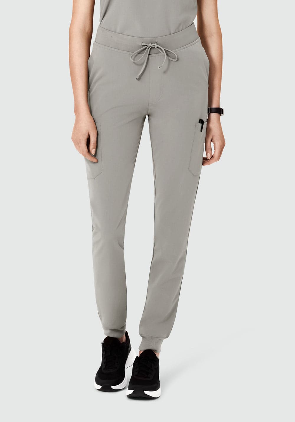 9 Cepli Jogger Scrub Pantolon — Çakmaktaşı Grisi