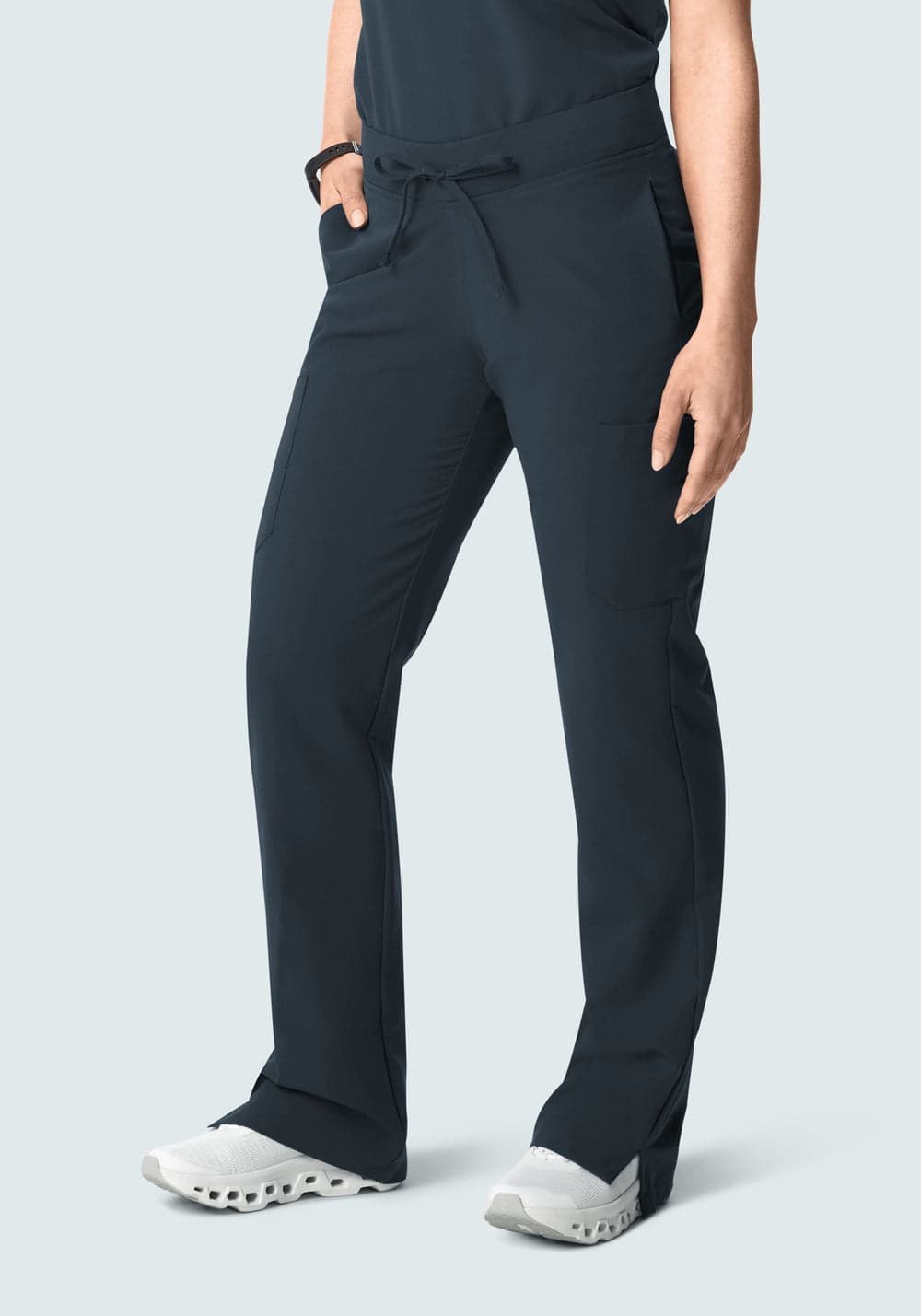 9 Cepli Kargo Scrub Pantolon — Koyu Petrol