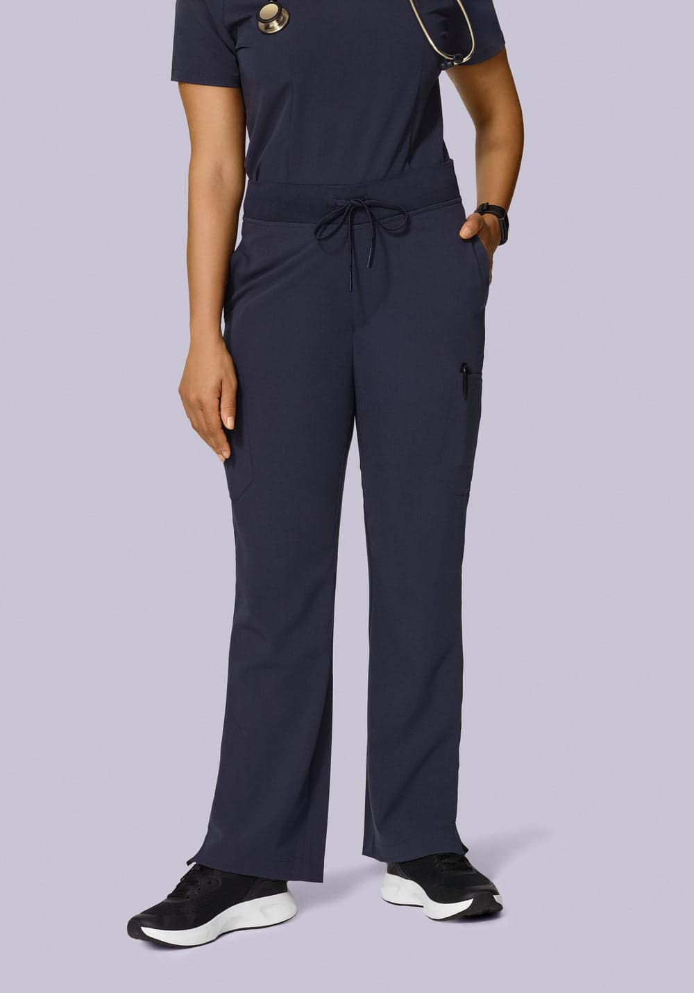 9 Cepli Kargo Scrub Pantolon — Çelik Grisi