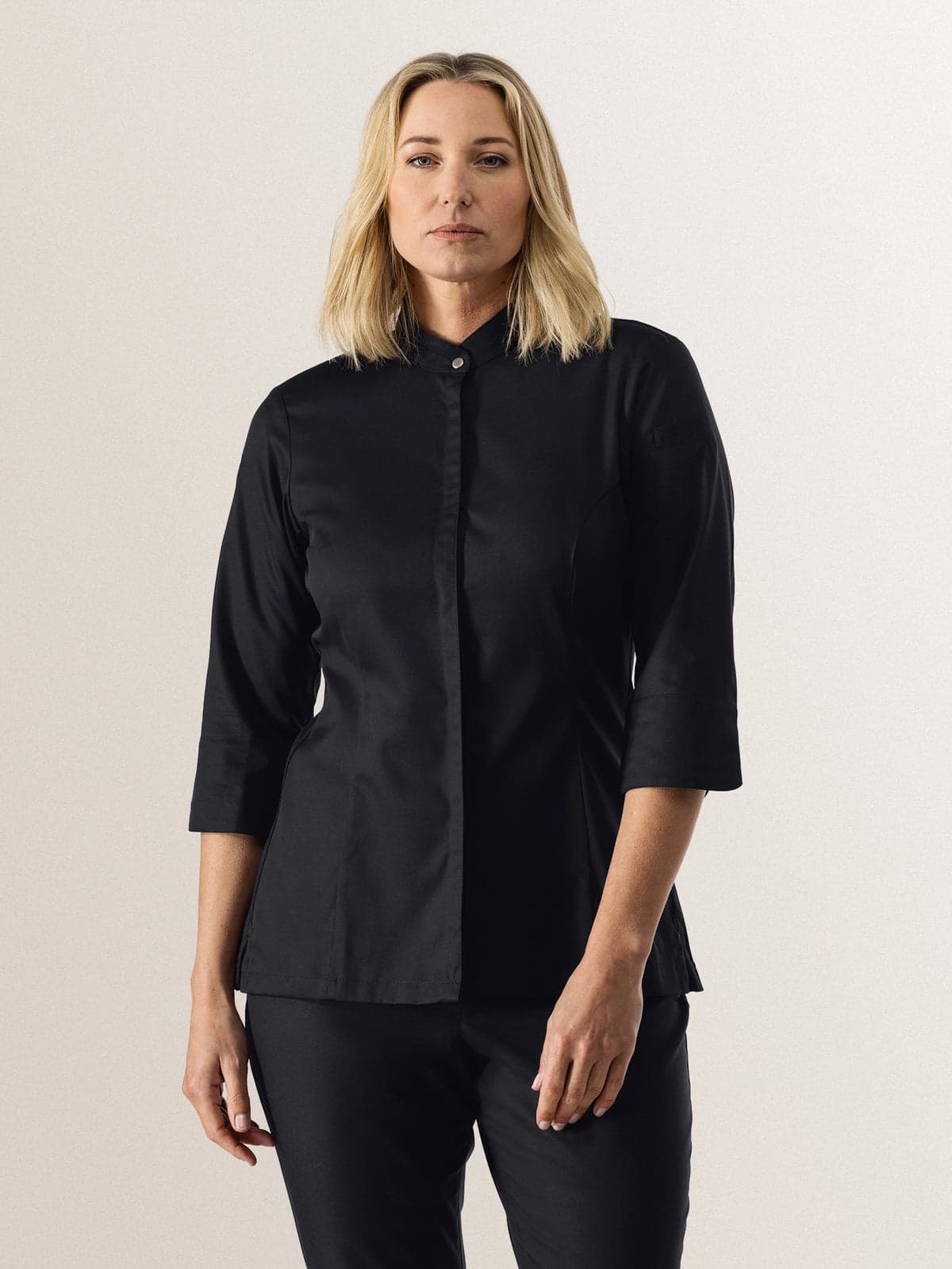 Esmee Chef Jacket — Black