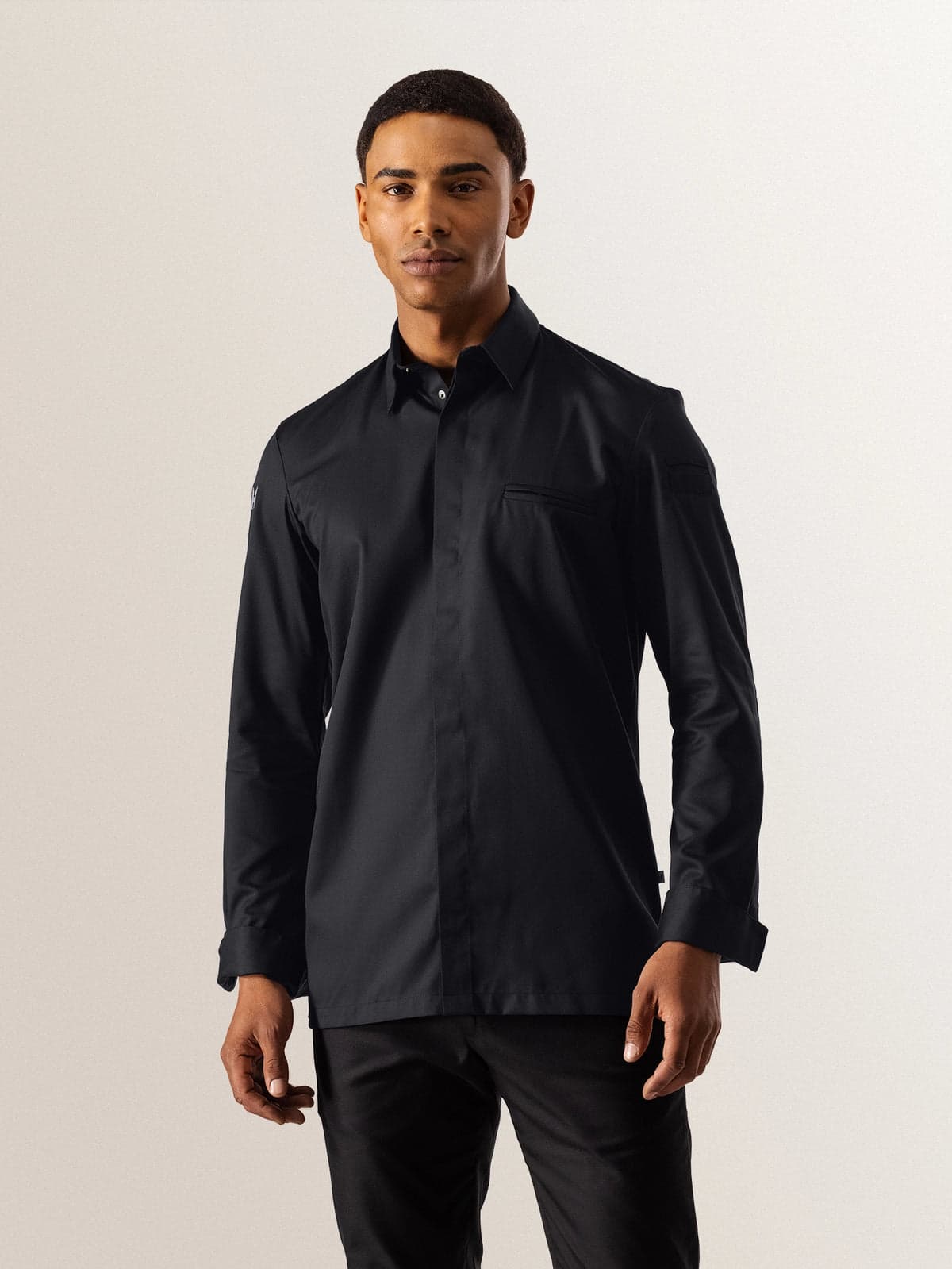 Angelo Chef Jacket — Black