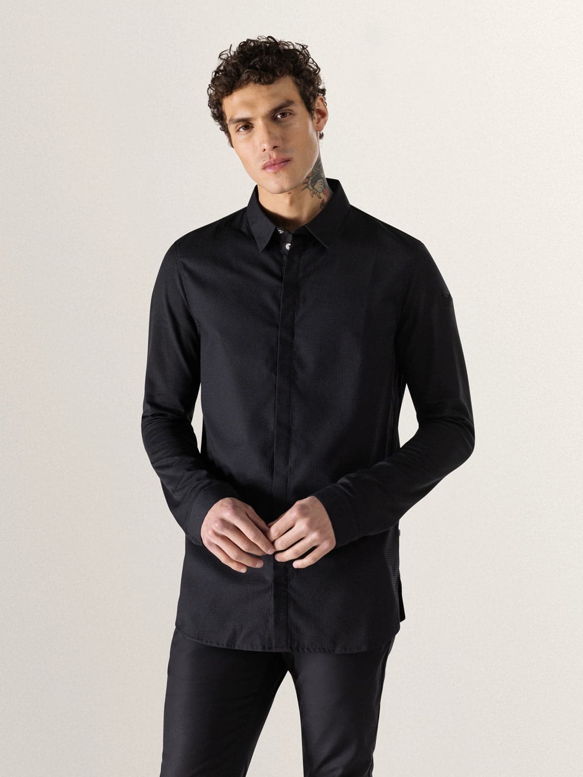 Fabrice Chef Jacket — Black