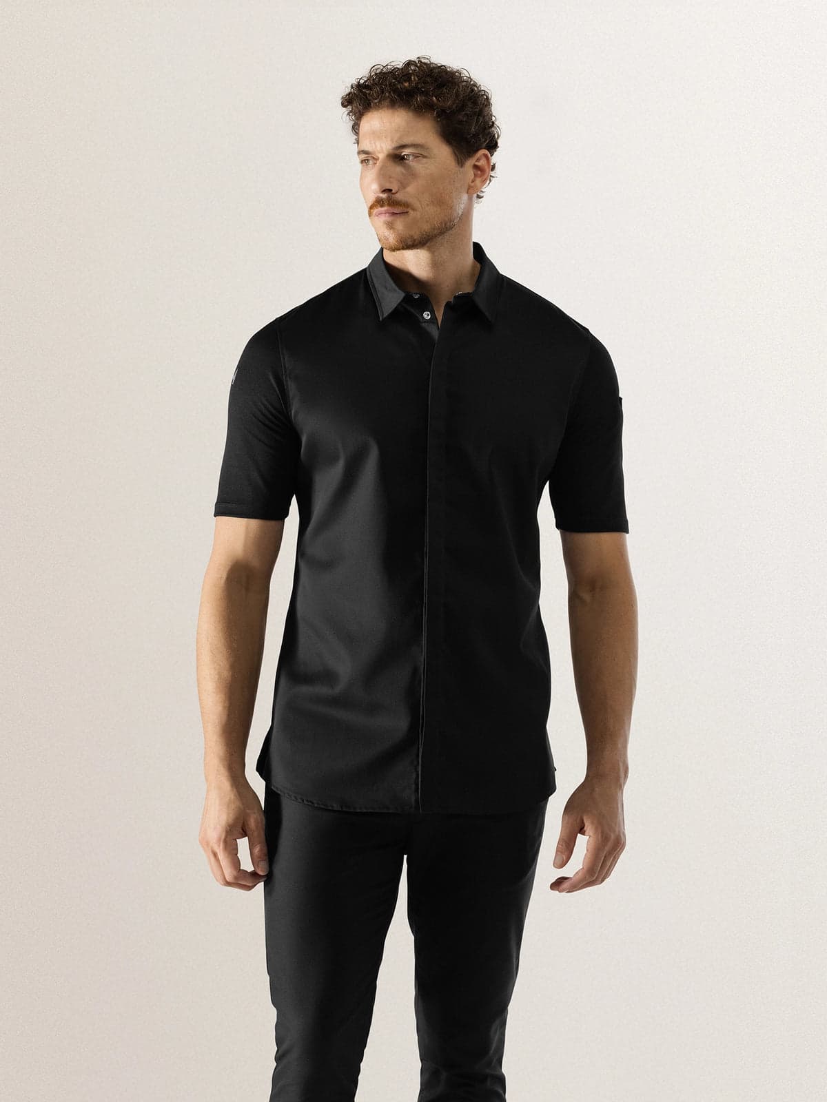 Gilles Chef Jacket — Black