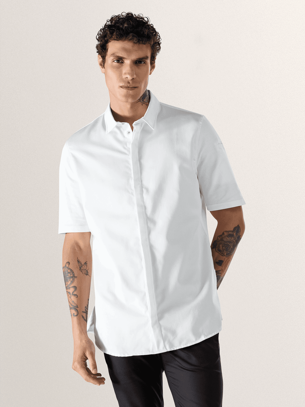 Gilles Chef Jacket — White