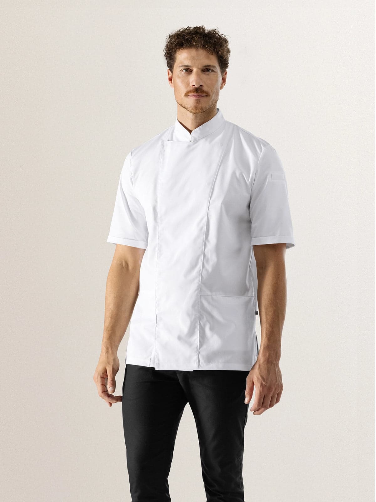 Melvin Chef Jacket — White