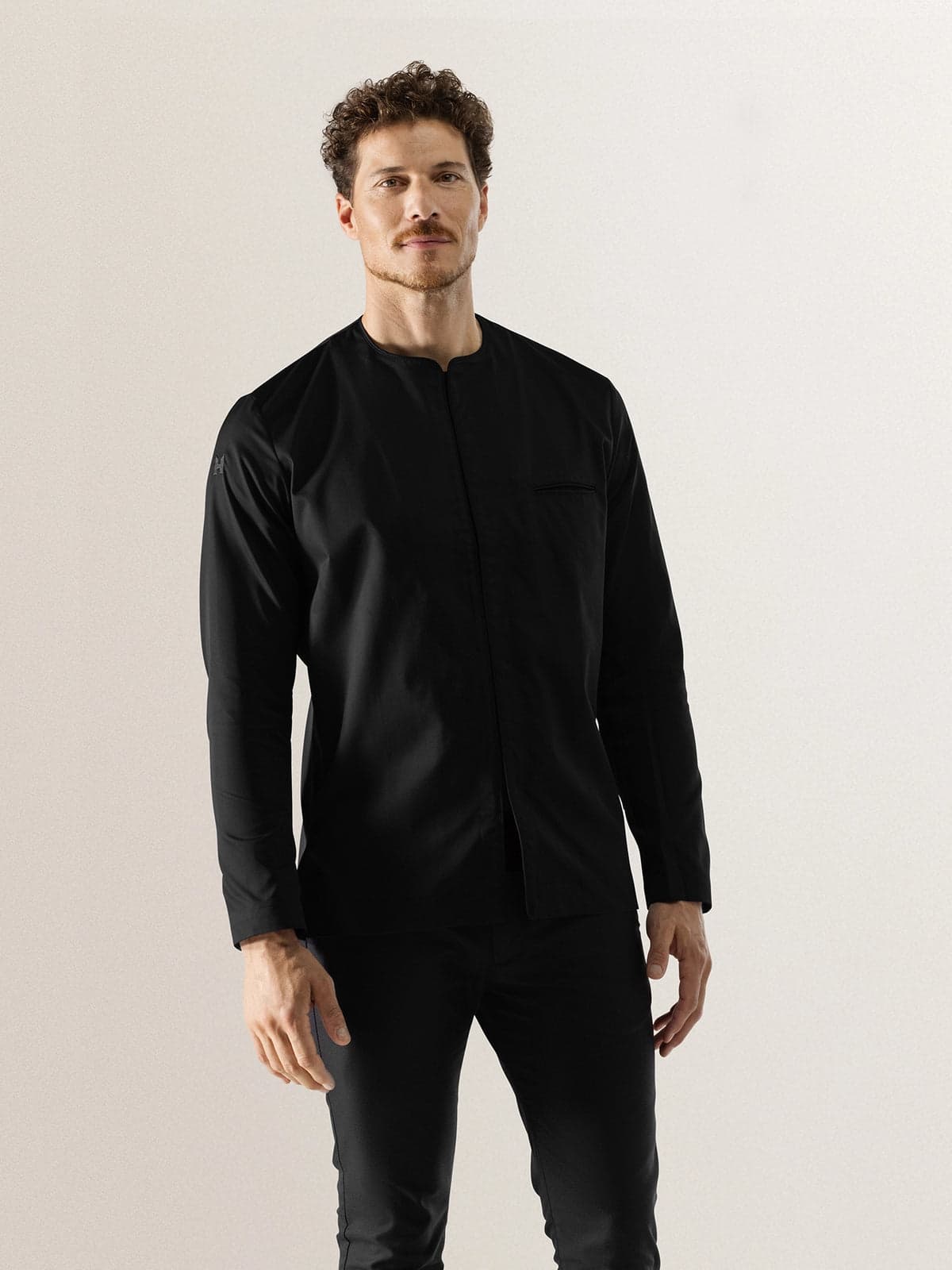 Jason Chef Jacket — Black