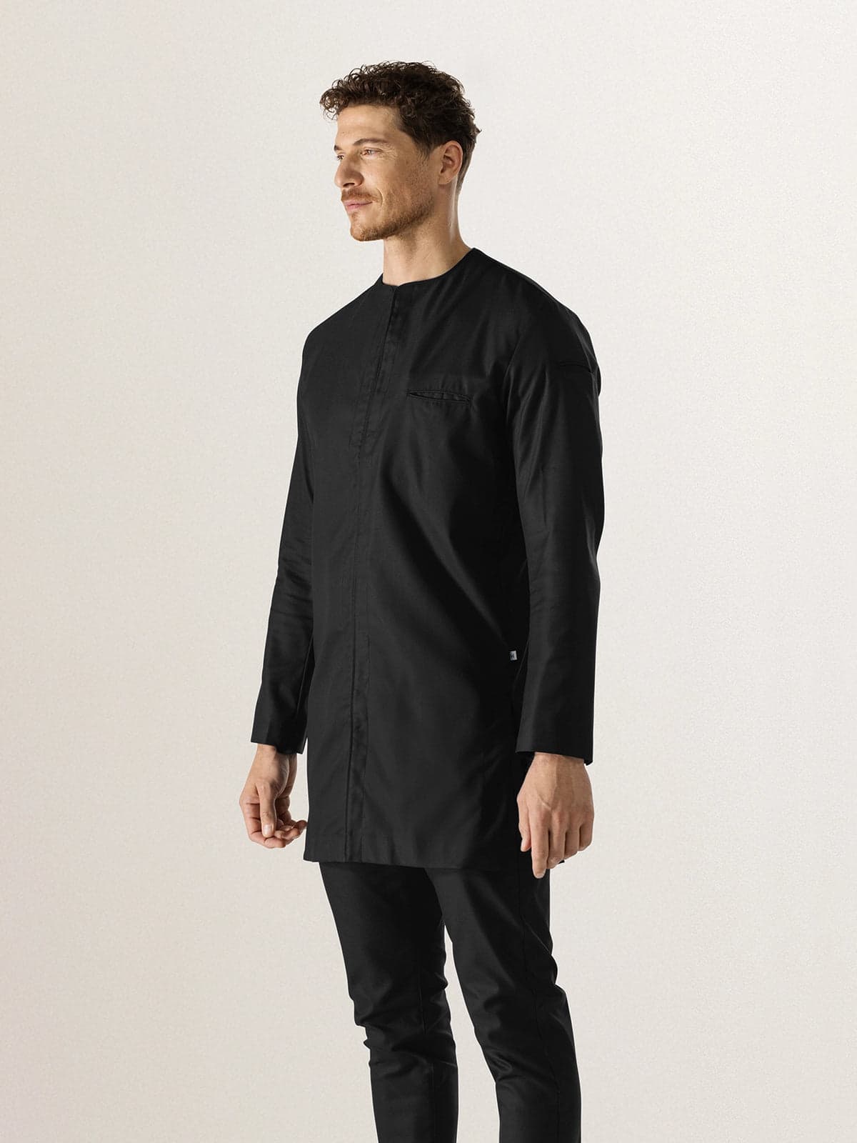 Jasper Chef Jacket — Black