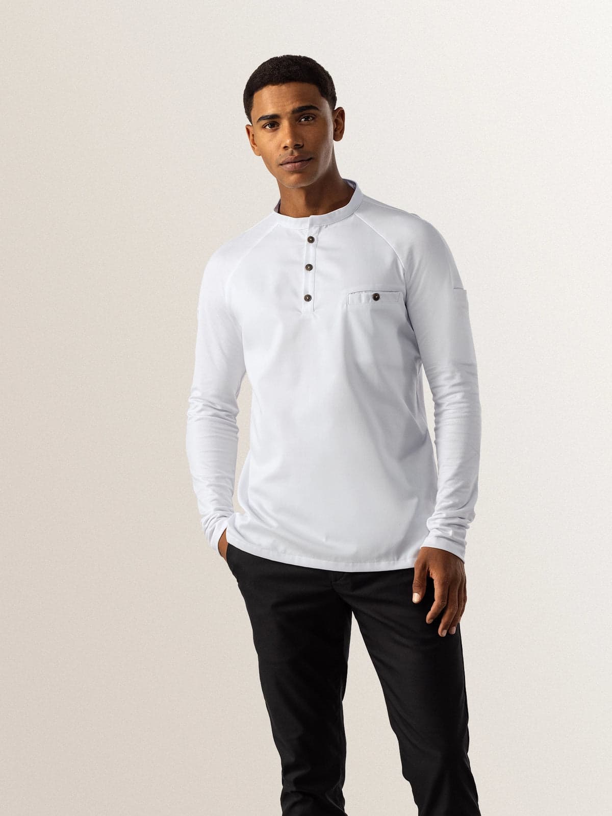 Elias Chef Jacket — White