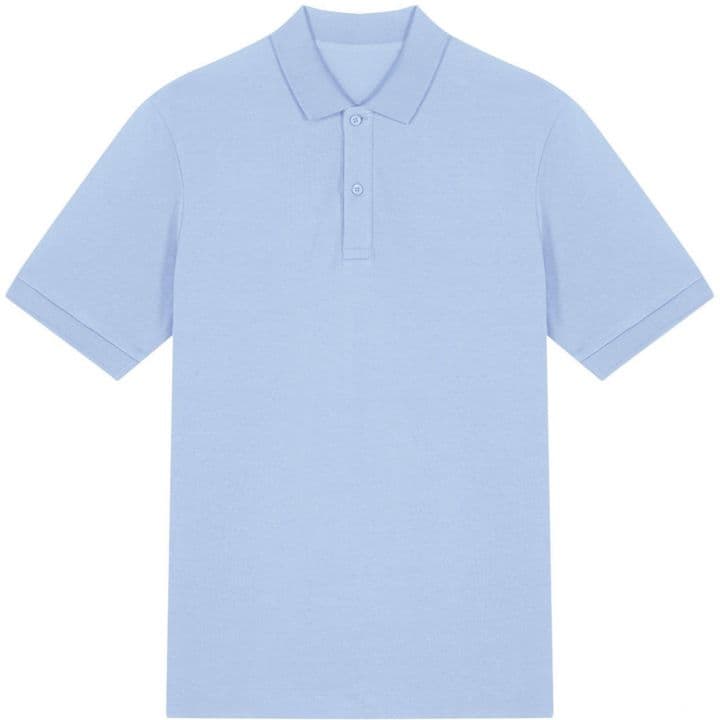 Unisex Polo T-shirt Pamuklu — Bebe Mavi