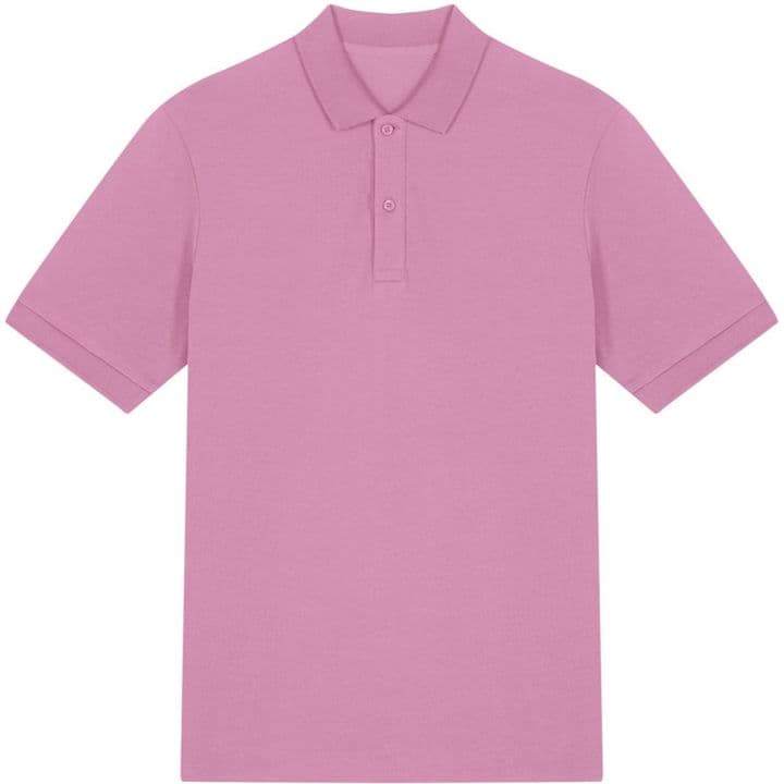 Unisex Polo T-shirt Pamuklu — Pembe
