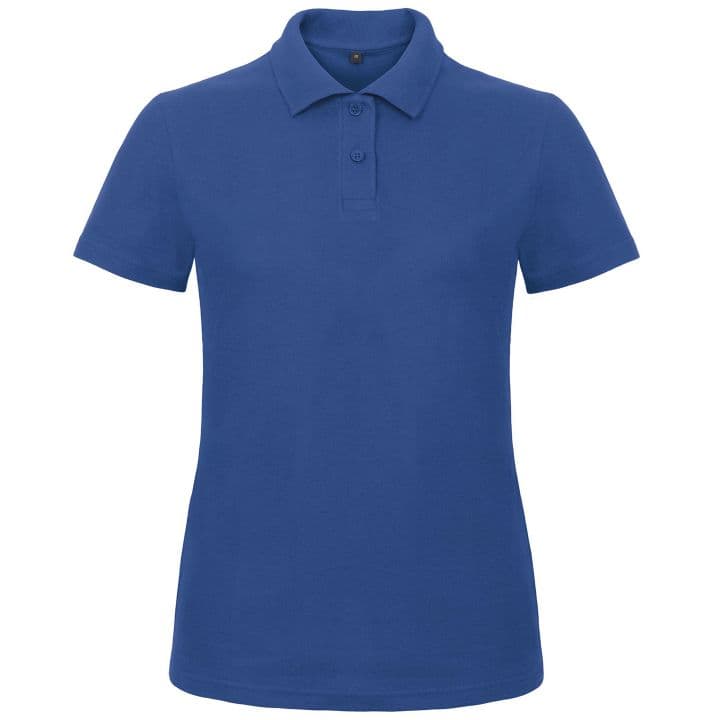 Kadın Polo Slim Fit Pamuklu — Lacivert