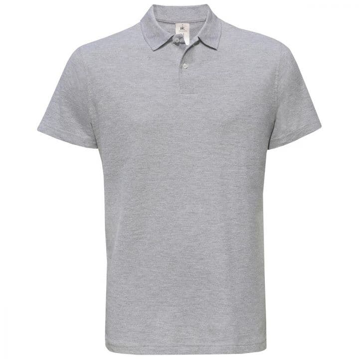 Erkek Polo Slim Fit Pamuklu — Gri