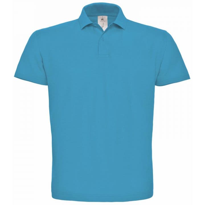 Erkek Polo Slim Fit Pamuklu — Mavi