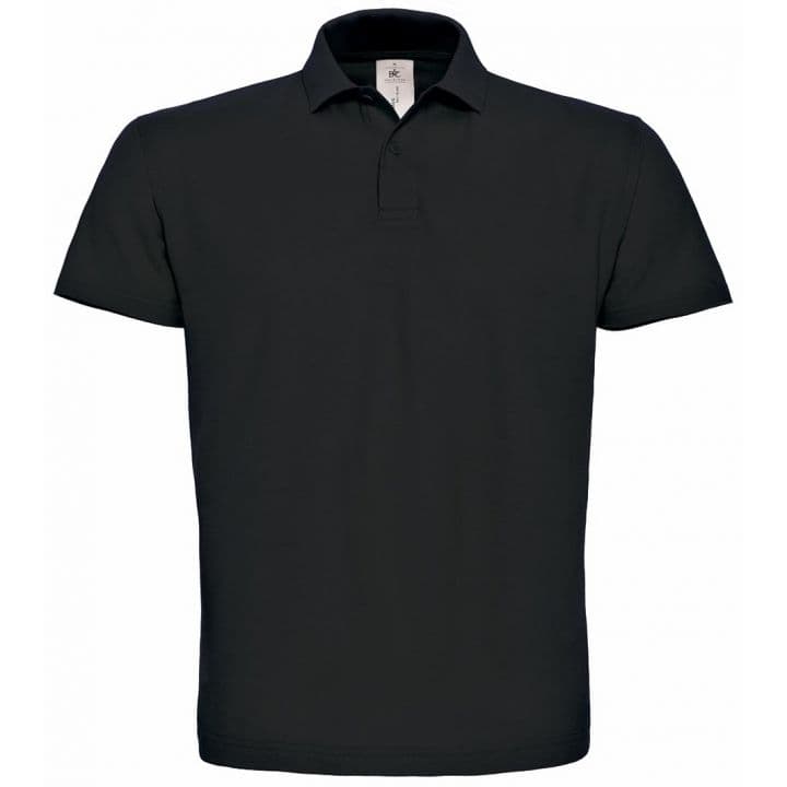 Erkek Polo Slim Fit Pamuklu — Siyah