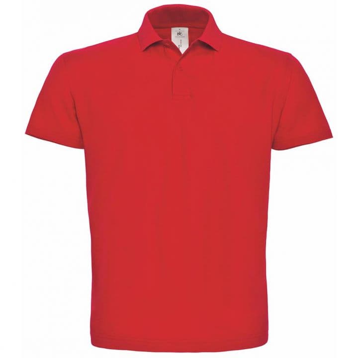 Erkek Polo Slim Fit Pamuklu — Kırmızı