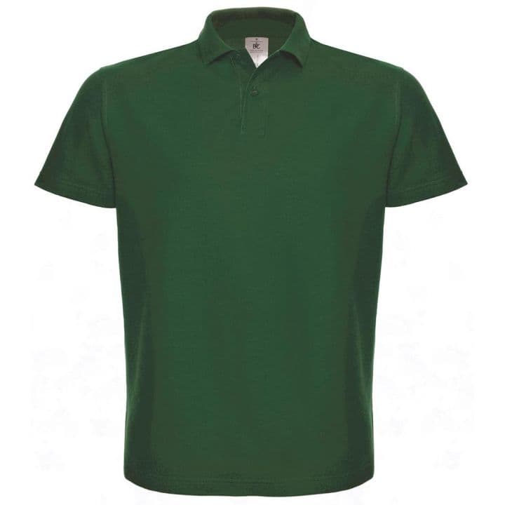 Erkek Polo Slim Fit Pamuklu — Koyu Yeşil