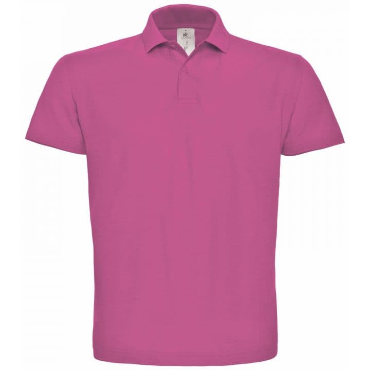 Erkek Polo Slim Fit Pamuklu — Pembe