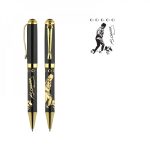 Kabartma Figürlü Metal Tükenmez Kalem - 685-T - Görsel 5