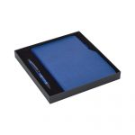 941-K Hediyelik Set - 15X21 Renkli Kenar Not Defteri - Metal Tükenmez Kalem - Görsel 6