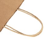 Kraft Kağıt Çanta Burgu Saplı - 19x8x24 cm - Görsel 8