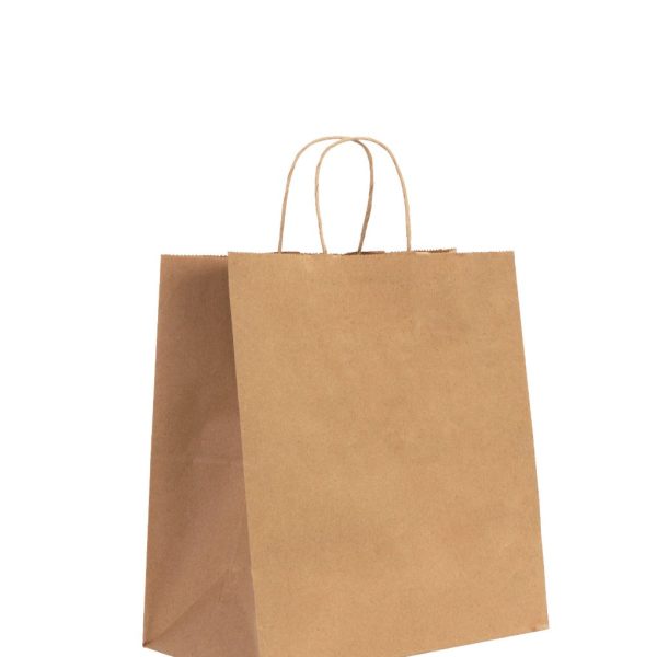 Kraft Kağıt Çanta İçten Burgu Saplı - 27x15x30 cm