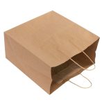 Kraft Kağıt Çanta İçten Burgu Saplı - 27x15x30 cm - Görsel 8