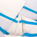 Gabardin Bez Çanta Turkuaz Kulp 40x35cm (Özelleştirilebilir) - Görsel 12