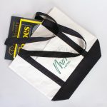 Trend Kanvas Çanta 40x35x12cm - Siyah Renkli Kulp (Özelleştirilebilir) - Görsel 2