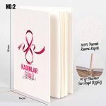 Kanvas Defter 14x20 cm - Kadınlar Günü Temalı - Görsel 2