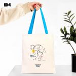 Kanvas Çanta Renkli Kulp - İç Cepli - Kadınlar Günü - Görsel 5