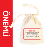 Yeni Yıl Noel Baba Baskılı Bez Kese - 15,5x20 cm Tek Tutma Kısa Kulp (Özelleştirilebilir) - Görsel 10