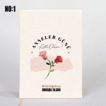 Kanvas Defter 14x20 cm Anneler Gününe Özel