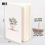 Kanvas Defter 14x20 cm Anneler Gününe Özel - Görsel 2